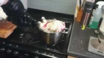 Made Fumo Rumia some dinner.