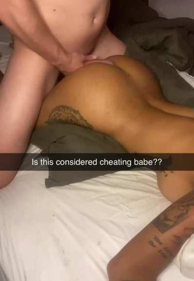 She promised you nothing would happen when she caught up with her ex