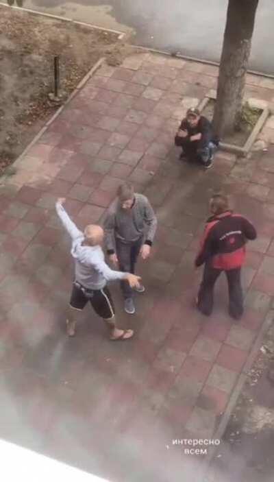 Almost a drunken fight