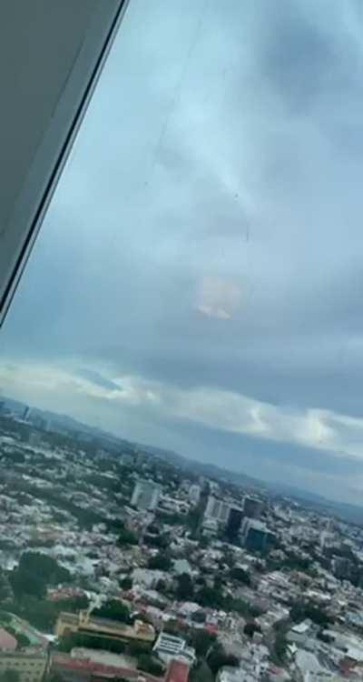 Posting the full video on my VIP OnlyFans. My first time using a dildo and it’s on a hotel window with a beautiful view 🥵🥵 link in bio 😈