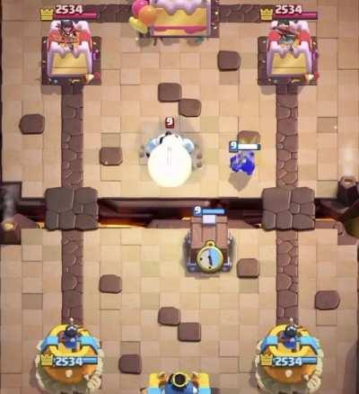 Redirect an ice golem from being able to kite your push, to targeting the building, therefore changing its path and getting quickly destroyed. Any building or spawner works! (Kite the kiter)