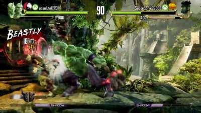 I have mastered Eyedol. Fear me.