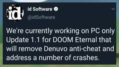 Don't mess with Id Software and DOOM
