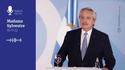 [Delirio] Gustavo Sylvestre entrevistando a Alberto Fernandez: "&iexcl;Qu&eacute; buena gira presidente! 😍 &iexcl;C&oacute;mo lo han reconocido! 😍 &iexcl;Qu&eacute; bueno este momento de la Argentina!😍"