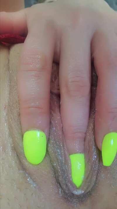 I'll be my own clean up crew