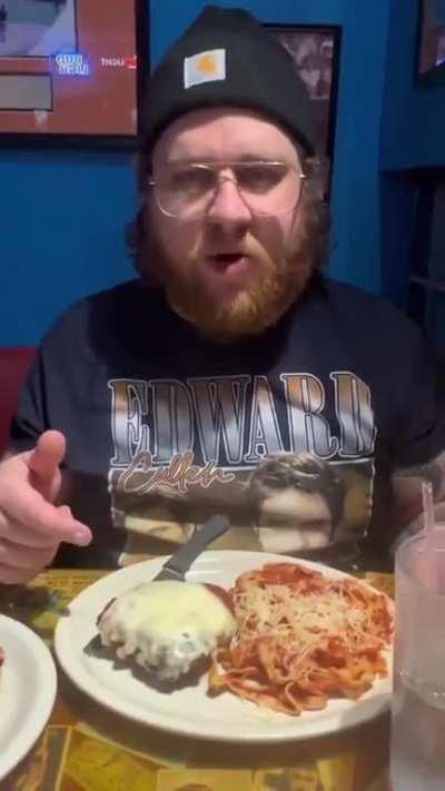 Sports bar, chicken parm