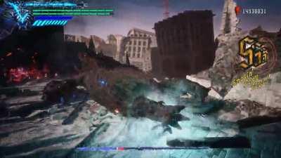 When Vergil had too much Monster Energy.