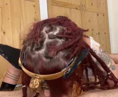 Ankha definitely has a deep throat (oliviajarden)