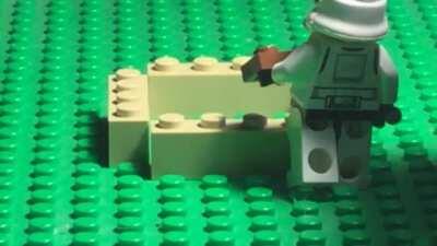 This is my first stop motion- Stormtrooper in quarantine