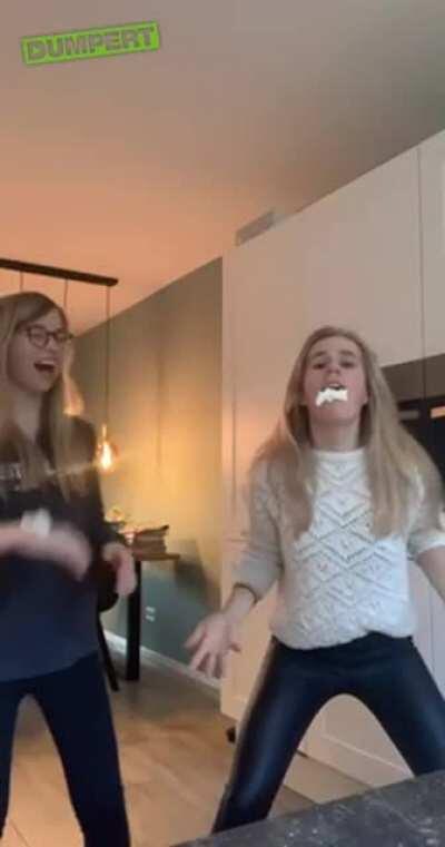 WCGW doing the whiplash cream challenge