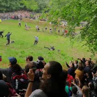 Extreme hill rolling