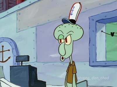 Walter White goes to the Krusty Krab