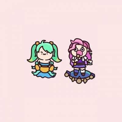 What you see when Sona and Seraphine ULT