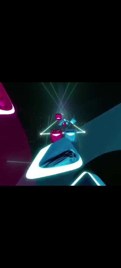 Finally beat power of the saber blade