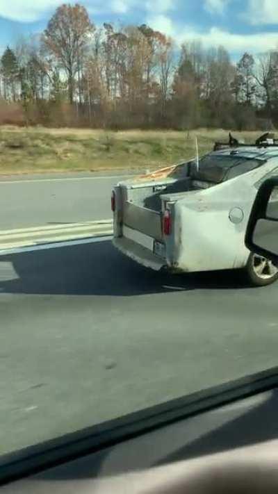 I saw a rare type of pickup!