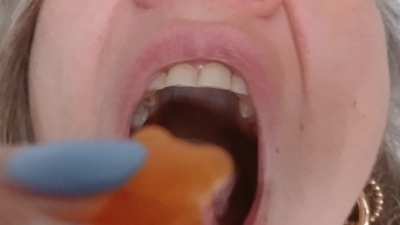 You will be in my stomach very soon lit tiny