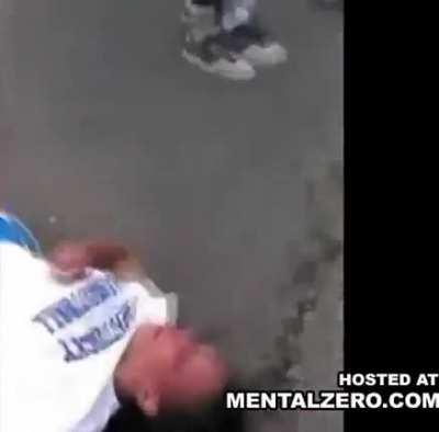 This was pretty close to homicide if they didn't stop her. This is cutting it a little close for me. If she is out, you won. Its humiliating so that's why I am posting it.