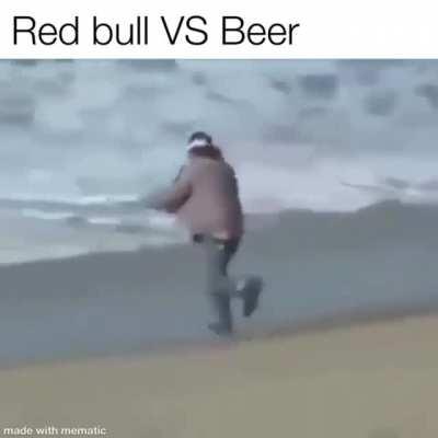 Red Bull vs Beer