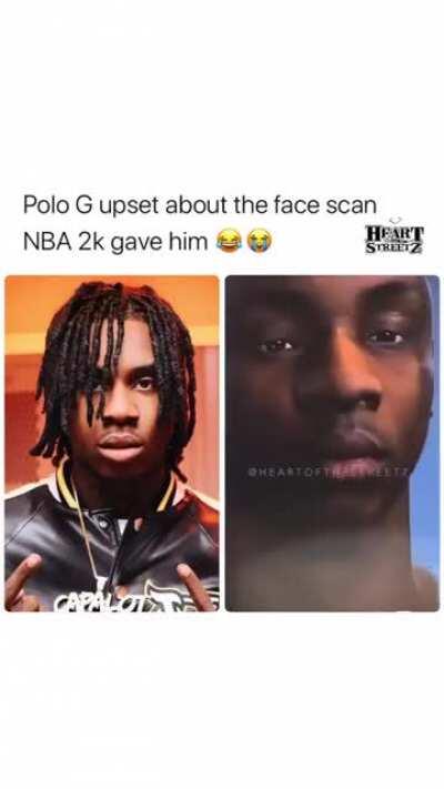 Polo G looking like Wolo G