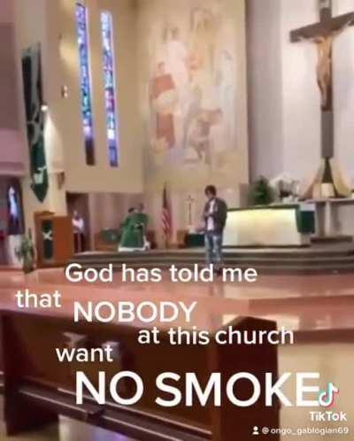 Prophet disrupts sermon to deliver god’s will