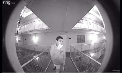 Home alone and you hear a knocking on your door in the middle of the night