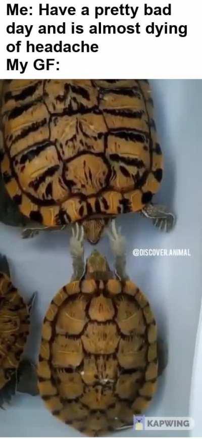 Babe let me give you a little rub