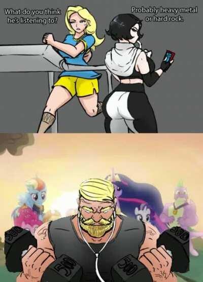 The only true music to workout to