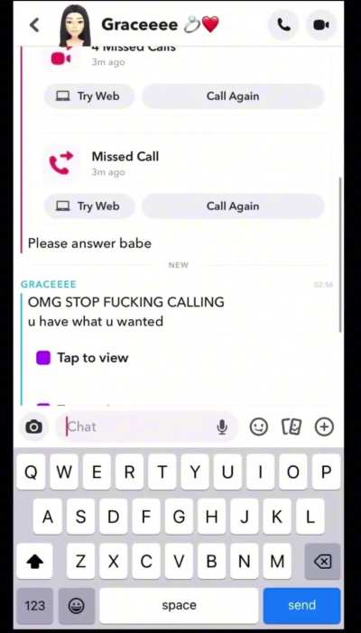 Are you gonna stop calling or not? She’s busy with your friend! PART 1.