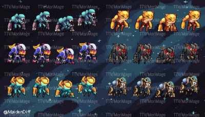 Some ghouls for my chat! The artist is TerracottaScarf