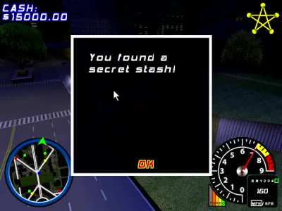 For the one person on this sub that played Muscle Car 3: Illegal Street back in the early 2000s and wondered what those red rings were that were just out of reach and impossible to get, here's your answer