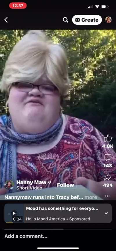 The faces at the end ruined it