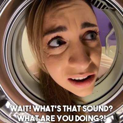 Mom Gets Stuck In The Washing Machine