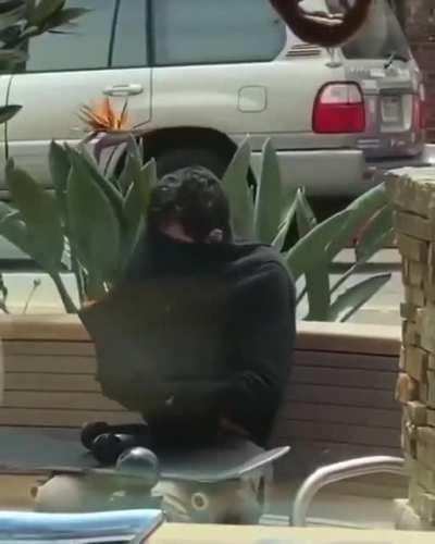 To have a quick public puff