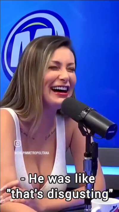 A brazilian adult content creator and her son, who also happens to be her cameraman