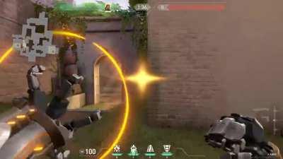 Flashing invincible wall?