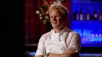 Gordon Ramsey putting a very badass chef in his place