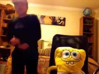 Little chad doesn't feel ashamed to dance in front of the camera