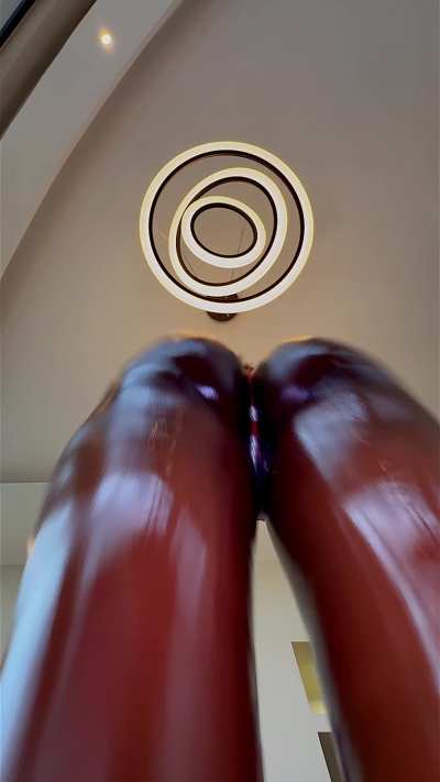 I want you to stick your tongue in my pussy. Do you mind?