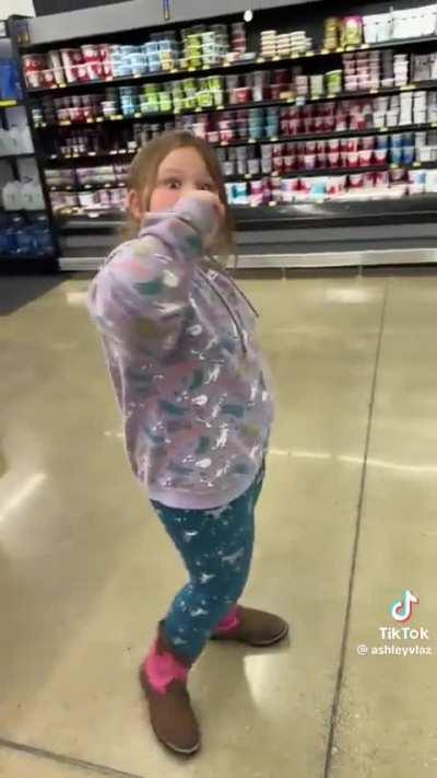 Actually she didn't!