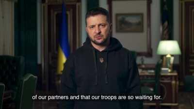 President Zeleknsky: 