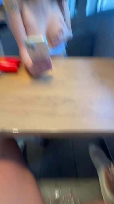 I always clean up my squirt after, yes 