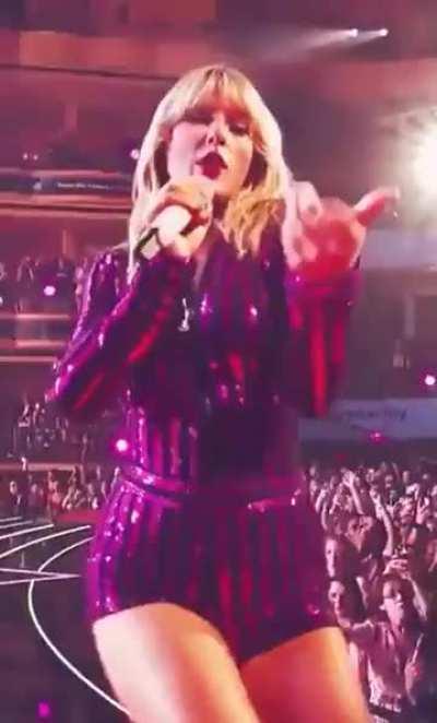 Purple striped outfit