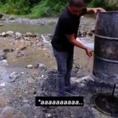 It turned into a burned chicken