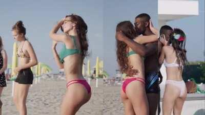 Booty compilation, split-screen (We Are Who We Are (2020, S1E2 & E4 - Beatrice Barichella)