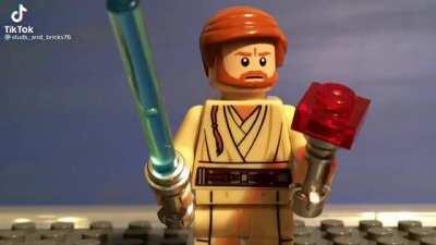 Lightsabers are blue