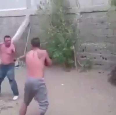 HMRB while I absolutely destroy in a fight