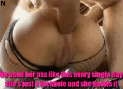 Repeat after me: I am a fuck hole