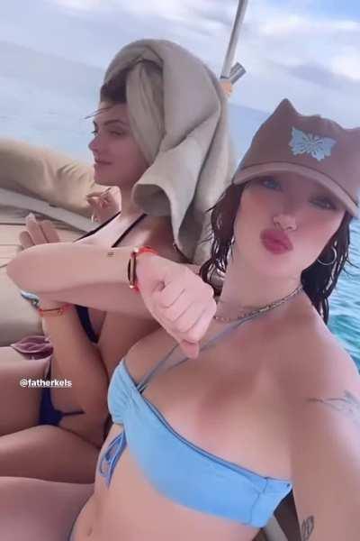 Bikini Babes On A Boat