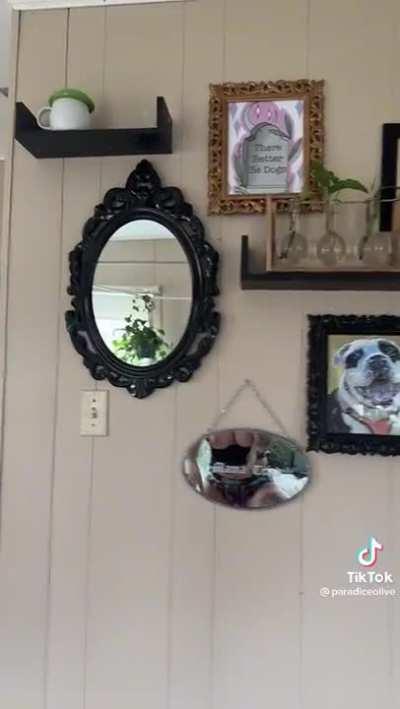 Bottom middle mirror