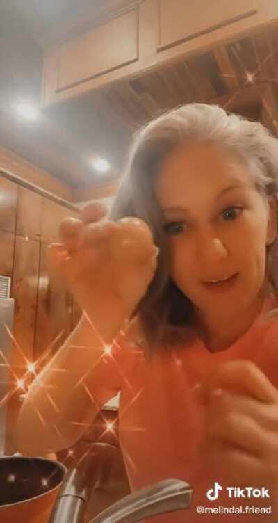 HMC! Just pop it, pinch it and blow it.